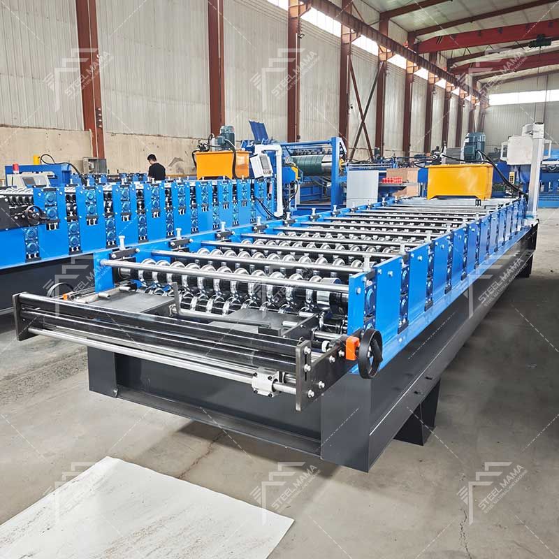 Steelmama South Africa Popular High Quality Color Steel 762 Corrugated Roof Sheet Roll Forming Machine