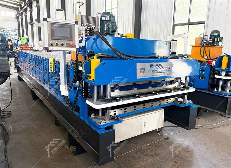 roofing double layer roll forming machine