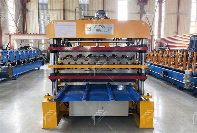 Three Layer roofing panel roll forming machine