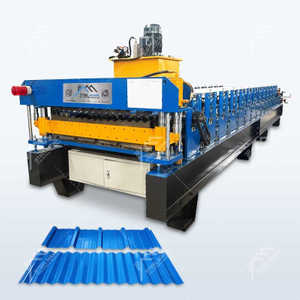 Dominican Popular High Standard 988 Corrugated & 1010 IBR Roofing Panel Double Layer Forming Machine Line