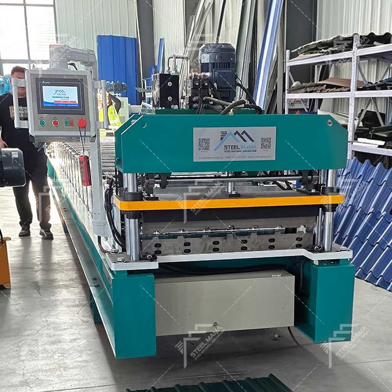 Steelmama Sri Lanka Popular High Performance 774 Trapezoidal Roofing Sheet Roll Forming Machine