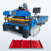 Peru Popular Automatic Aluminum Tr4 IBR Roof Sheet Steel Profile Roll Forming Machine 