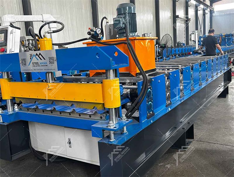 IBR roof panel roll forming machine
