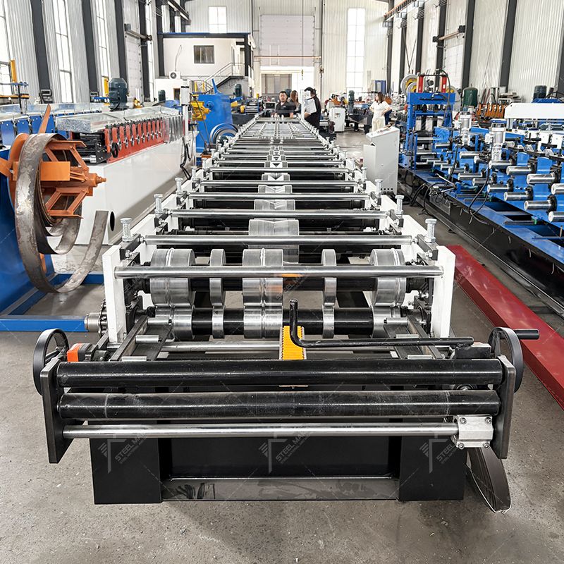 South Africa Popular High Output Full Automatic Standing Seam Roll Forming Machine