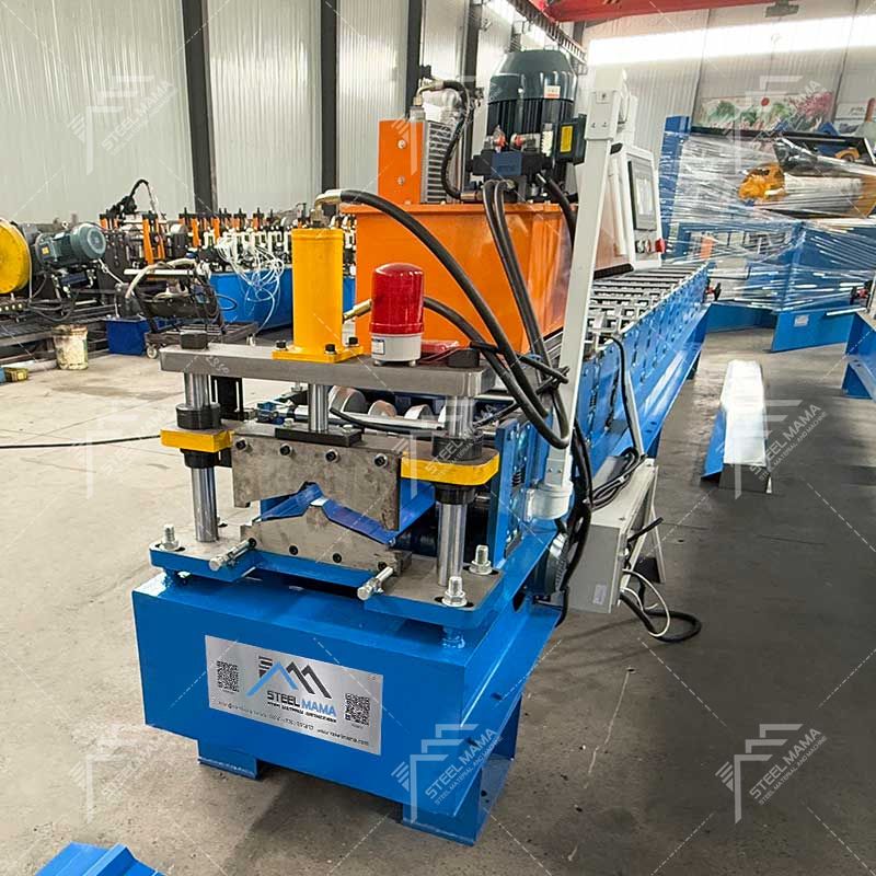 Steelmama Honduras Popular High Performance 307 Ridge Cap Roll Forming Machine Line