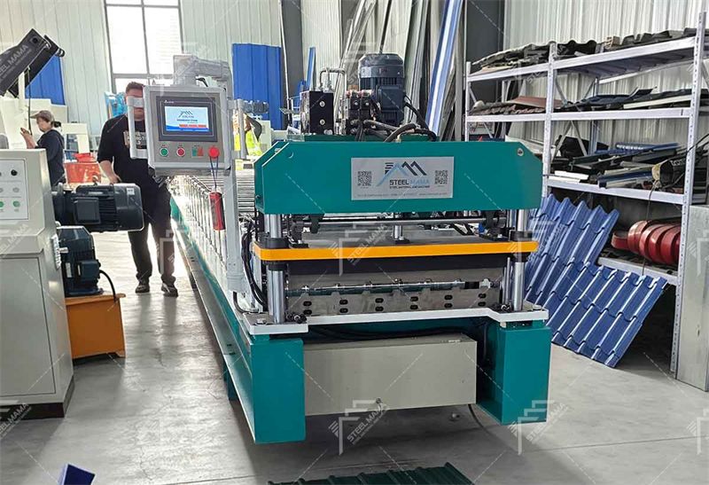 roof sheet panel Trapezoidal roll forming machine