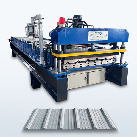Iraq Popular High Performance Galvanized Steel 1000 Trapezoidal Roofing Sheet Roll Forming Machine