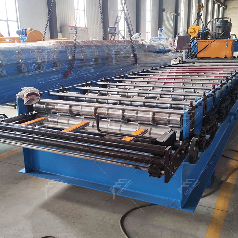 Russian Popular High Output Automatic Tile Roof Sheet Roll Forming Machine