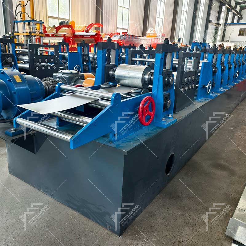 Steelmama Indonesia Popular Professional Production Steel C Purlin Roll Forming Machine