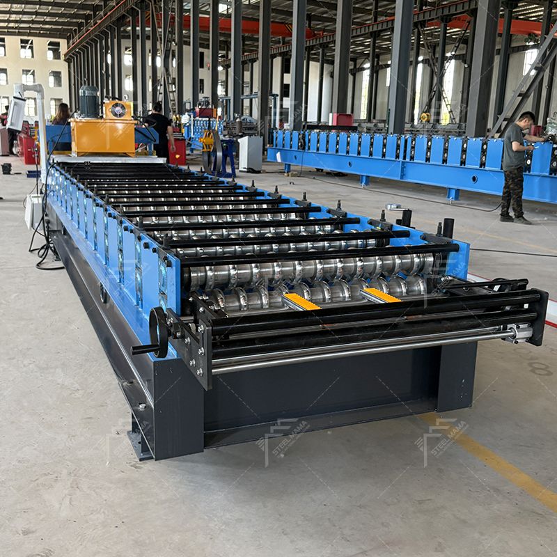 Zambia Popular High Standard Metal Corrugated Roof Sheet Roll Forming Machine